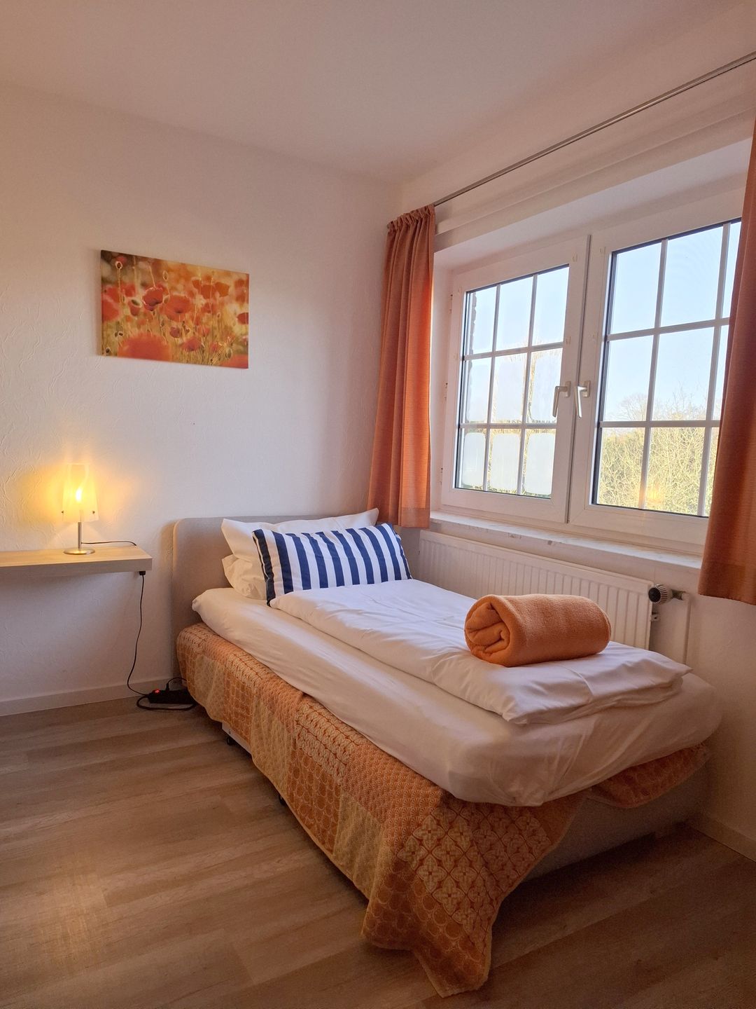 Haus am Brunnen Mühlenblick 1 Wohnung Mohn Werdum - 