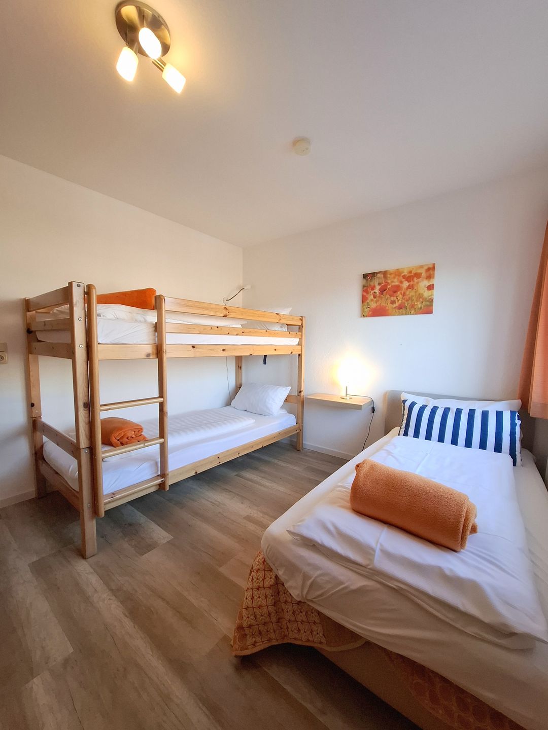 Haus am Brunnen Mühlenblick 1 Wohnung Mohn Werdum - 