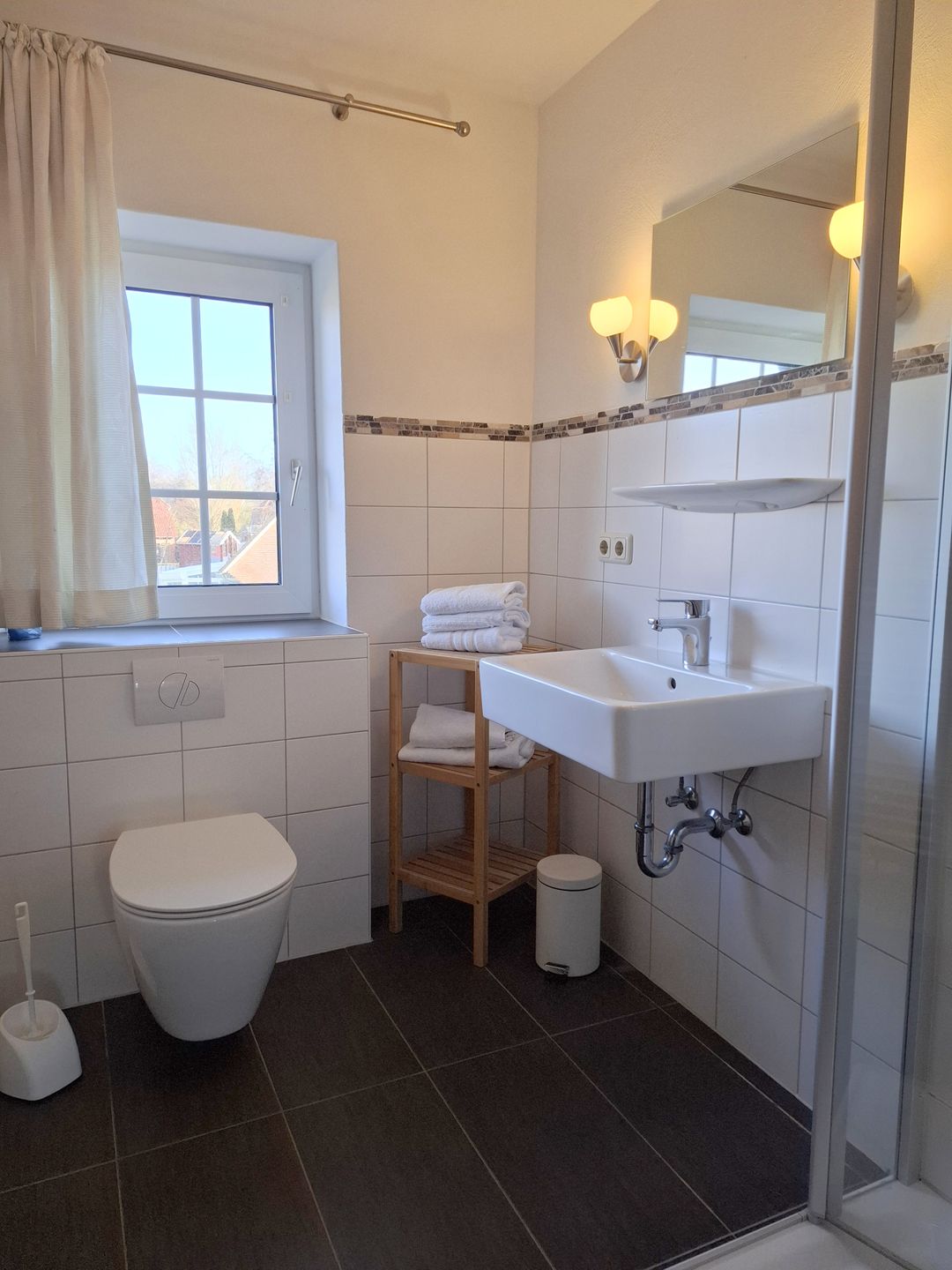 Haus am Brunnen Mühlenblick 1 Wohnung Mohn Werdum - 