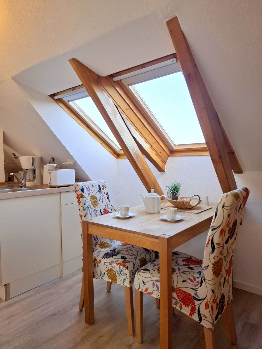 Haus am Brunnen Mühlenblick 1 Wohnung Sonnenschein Werdum - 