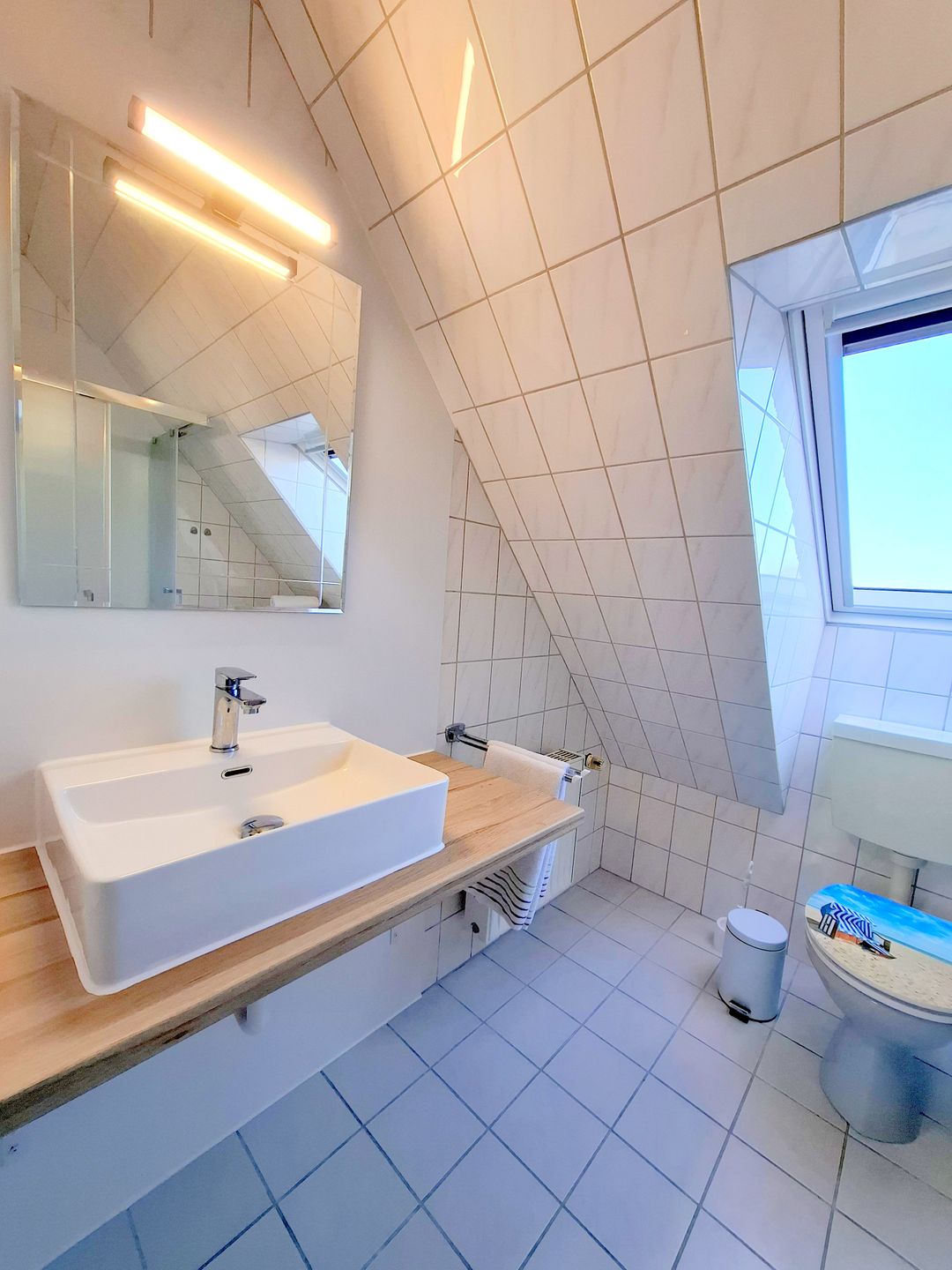 Haus am Brunnen Mühlenblick 1 Wohnung Sonnenschein Werdum - 