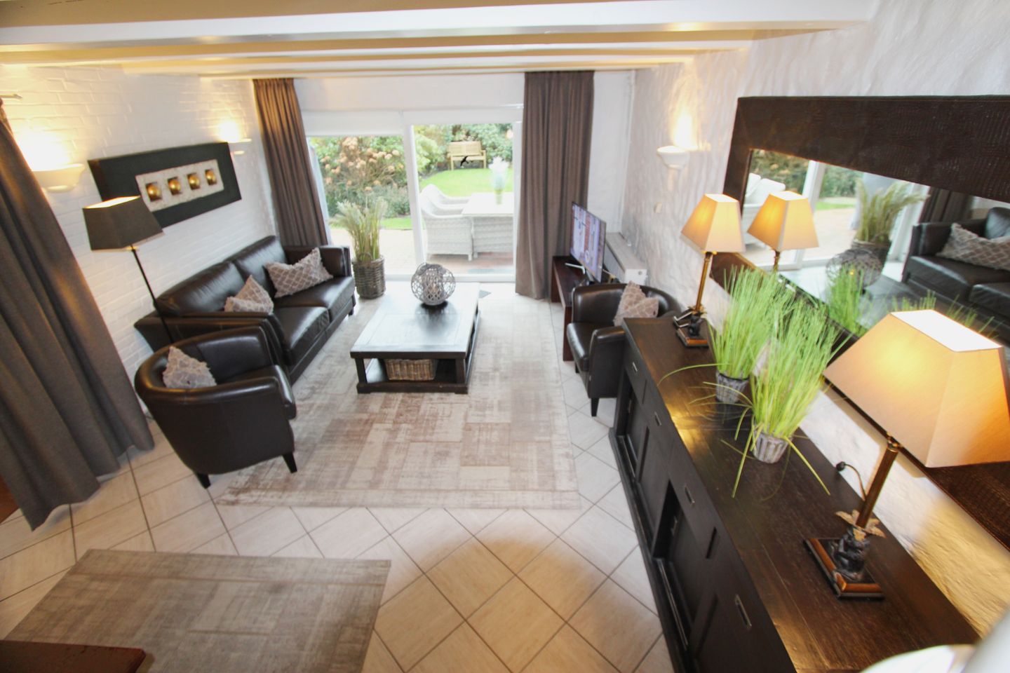 Residenz Nikolas- Grenzweg 12, App. 2 Wenningstedt - Wohnzimmer