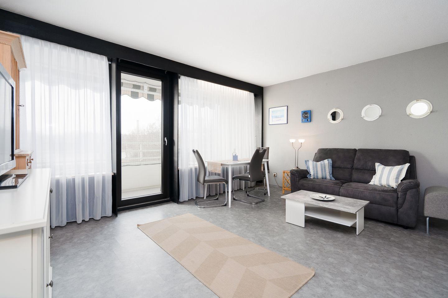 Ferienpark Sierksdorf App.382 - Strandlage Sierksdorf - Wohnzimmer