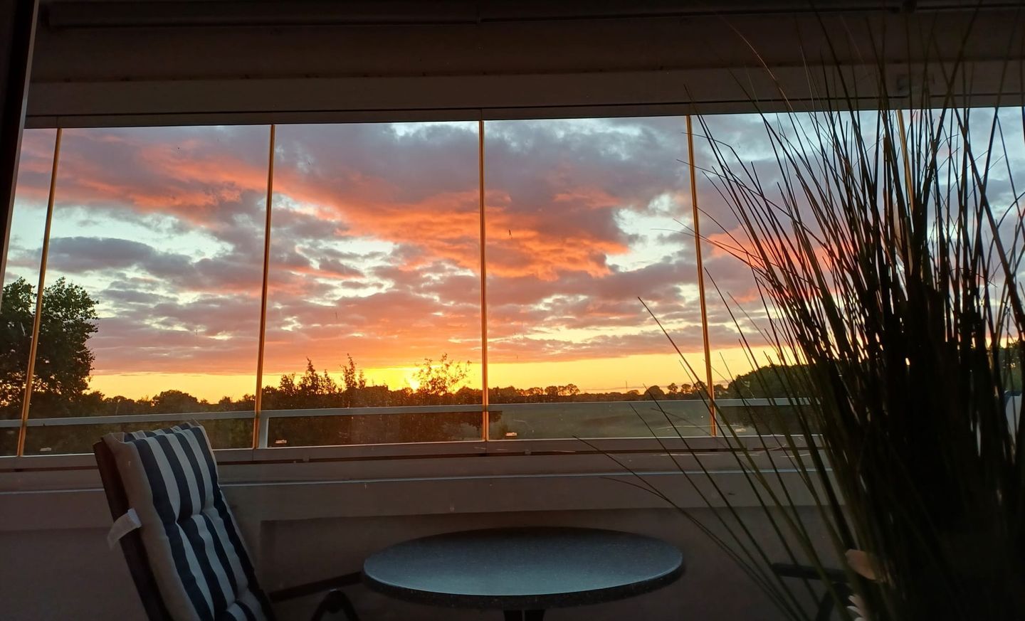 Panoramic Sonnenbalkon bis zum Abendrot Sierksdorf - Gartenblick