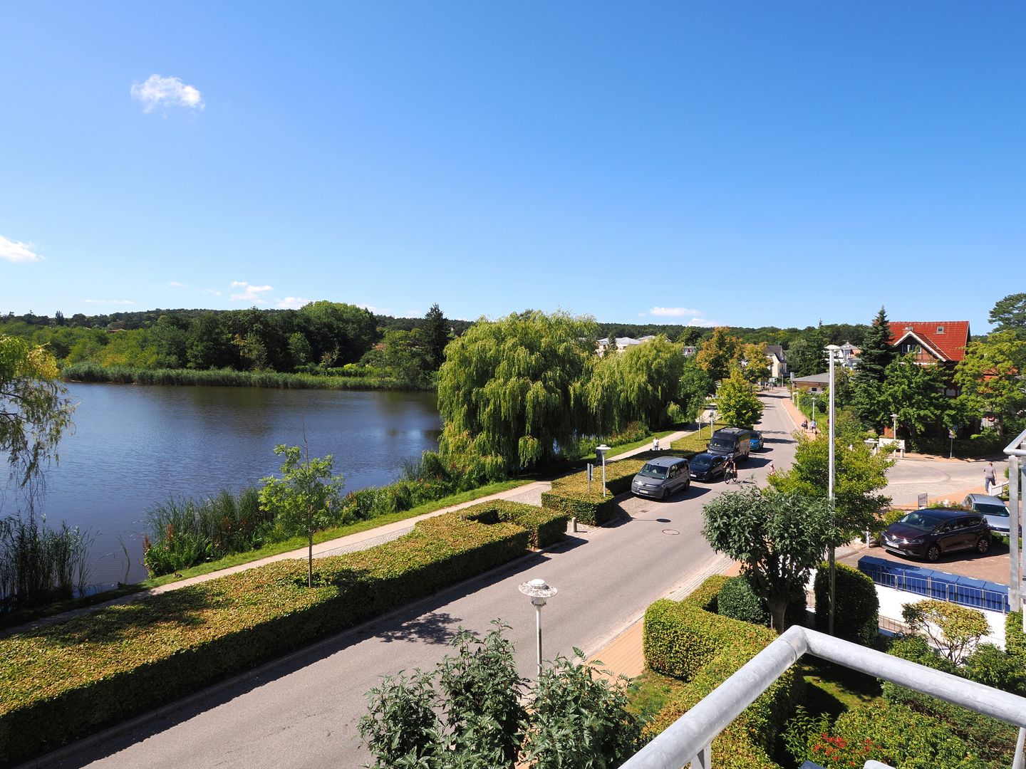 Seehof Seehof 121 Usedom - Balkon mit Ausblick