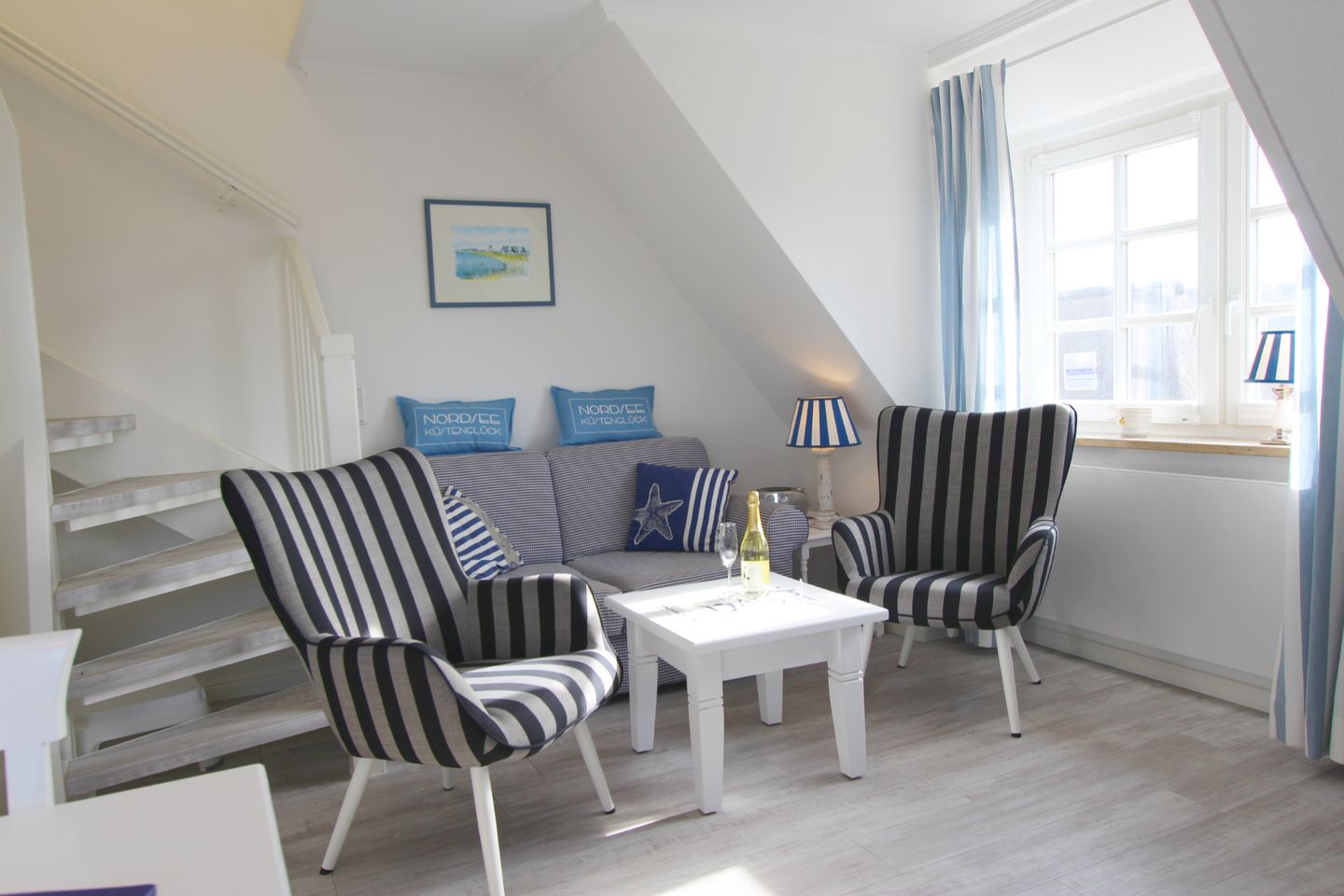 Dünenblick II  - Hochkamp 14, App. 10 Wenningstedt - Wohnzimmer