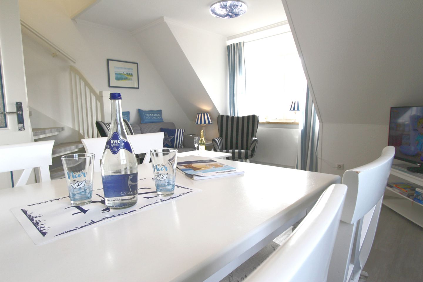 Dünenblick II  - Hochkamp 14, App. 10 Wenningstedt - Wohnzimmer