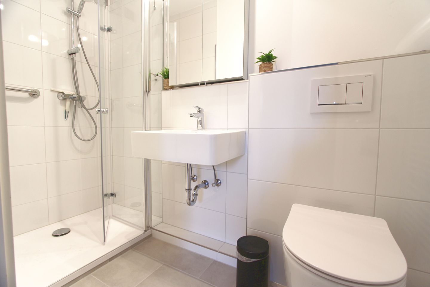 Dünenblick III - Dünenstr. 7, App. 1 Wenningstedt - Badezimmer