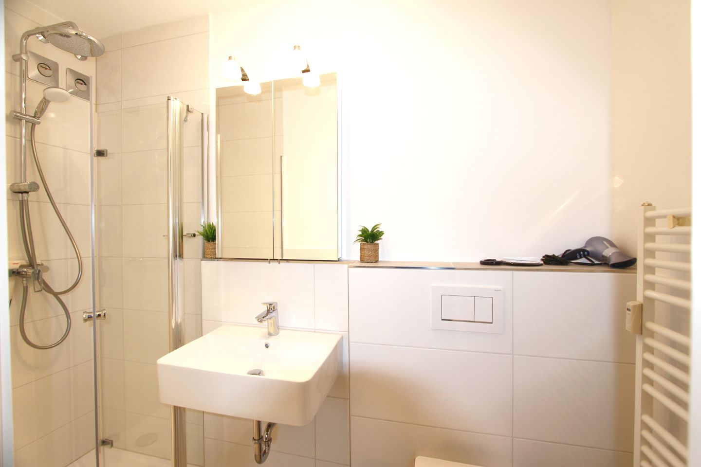 Dünenblick III - Dünenstr. 7, App. 1 Wenningstedt - Badezimmer