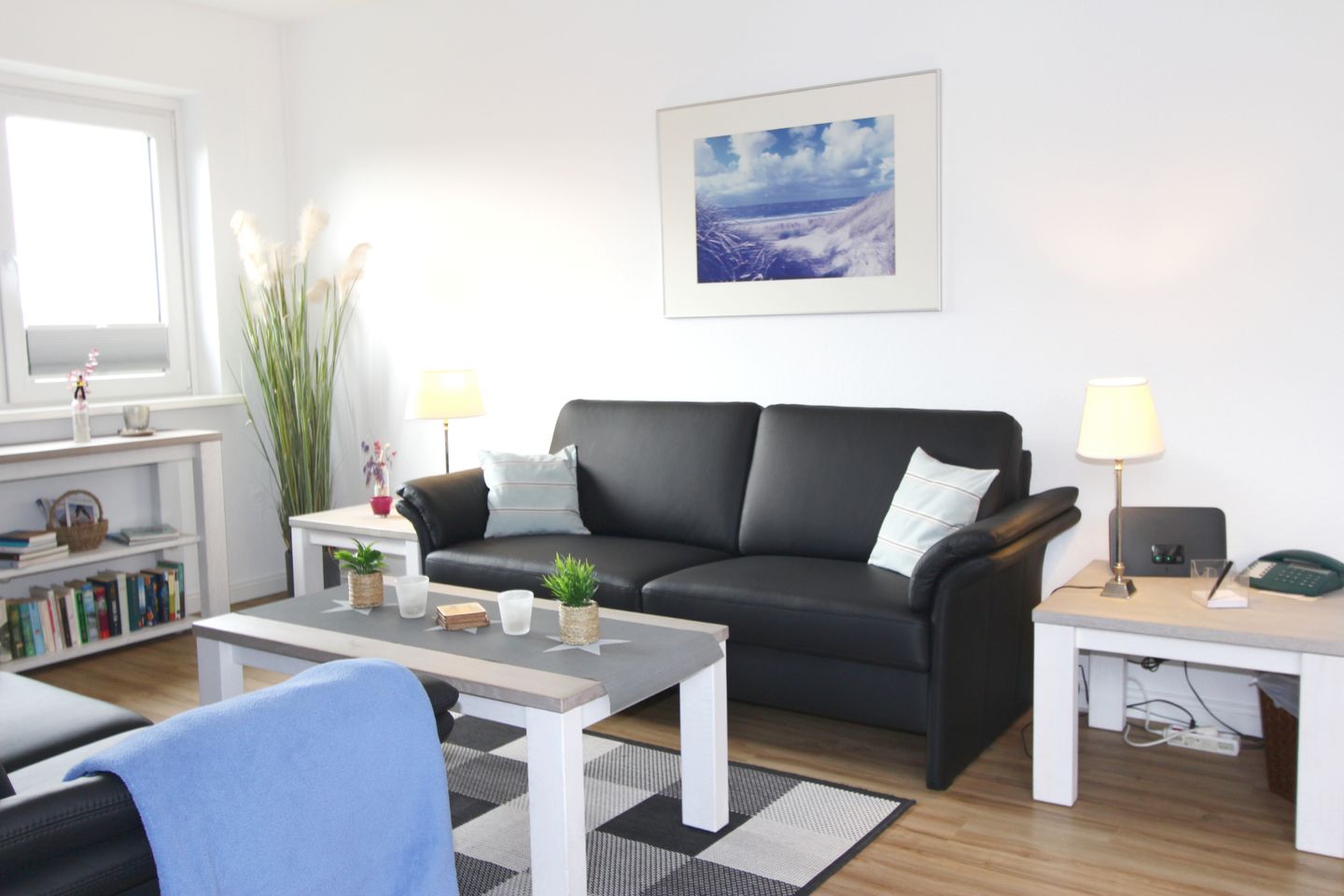 Dünenblick I  - Dünenstr. 5, App. 4 Wenningstedt - Wohnzimmer