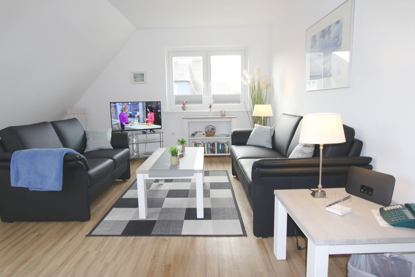 Dünenblick I  - Dünenstr. 5, App. 4 Wenningstedt - Wohnzimmer