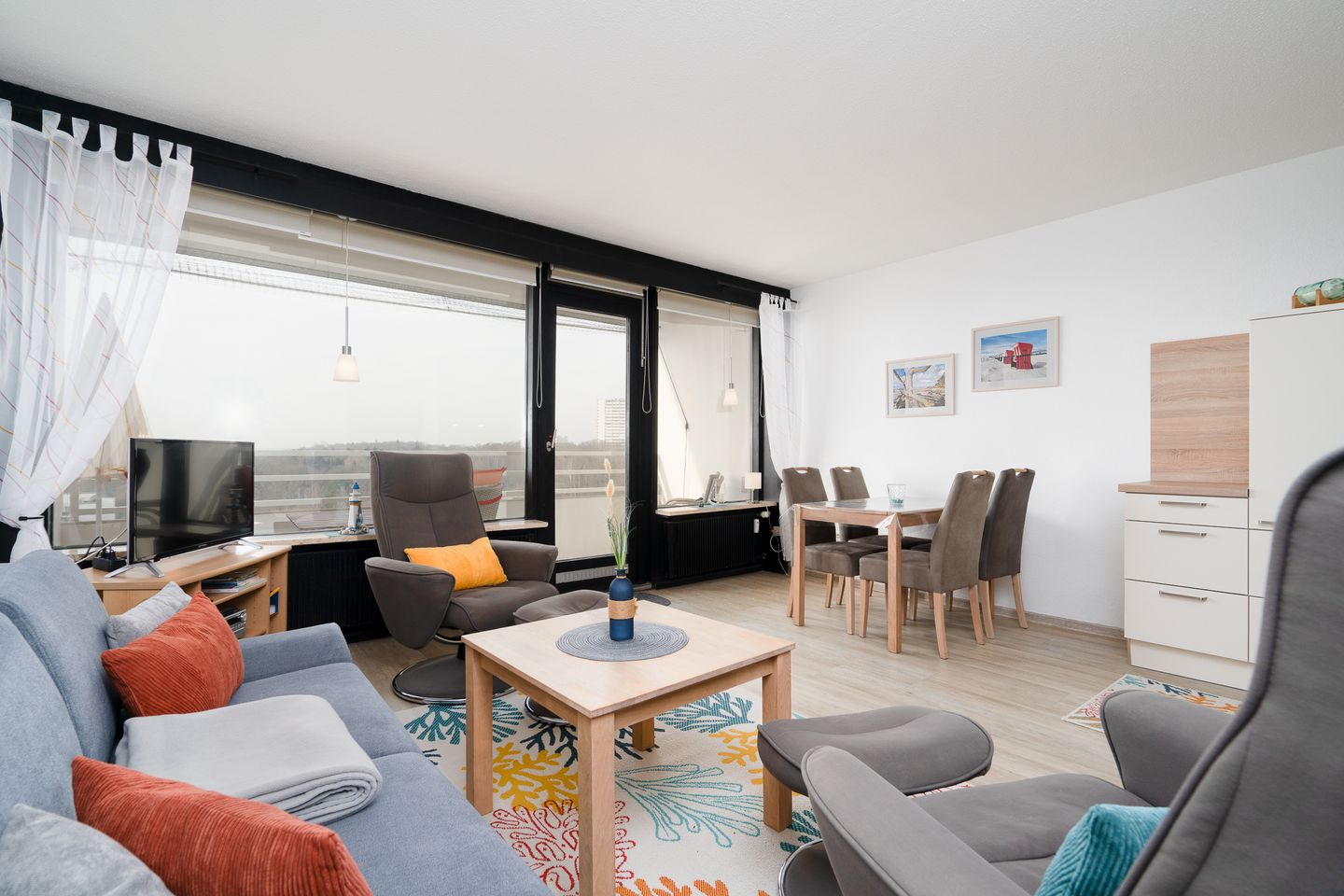 Ferienpark Sierksdorf App.444 - Strandlage Sierksdorf - Wohnzimmer