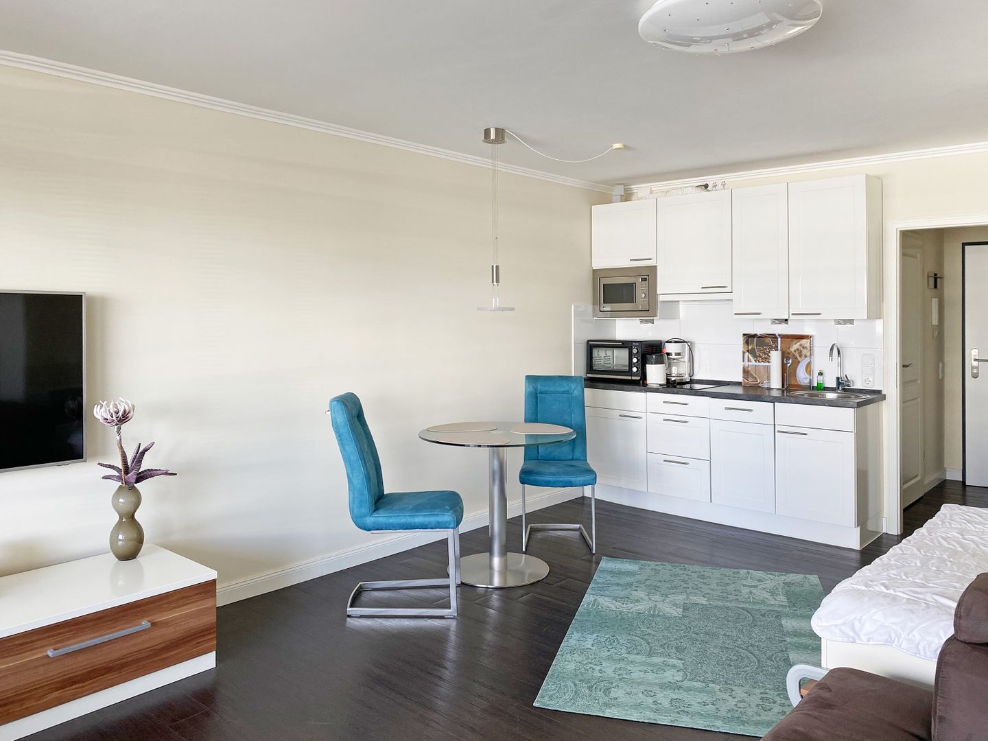 Kaiserhof Apartment 434, Typ A  - Wohnzimmer