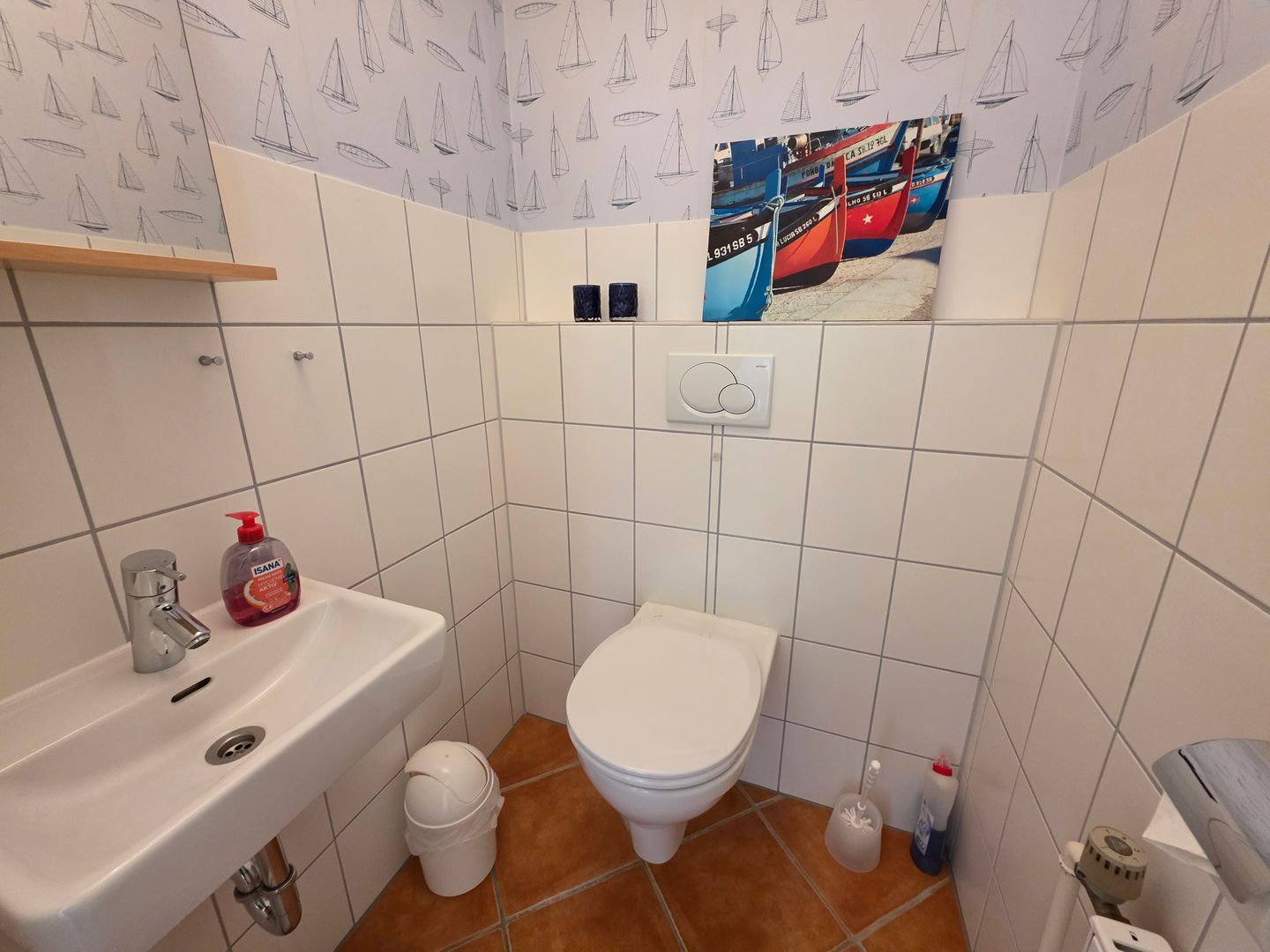 Kaeptn Hinnerk Wyk auf Föhr - Gäste-WC