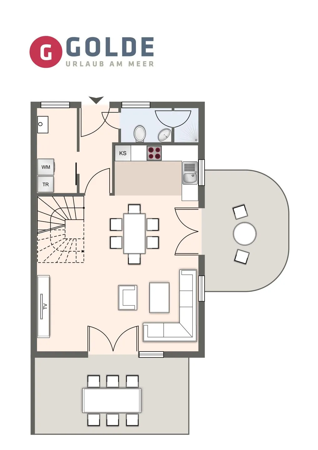 Diekhus SPO Diekhus 3 SPO Ording - Grundriss