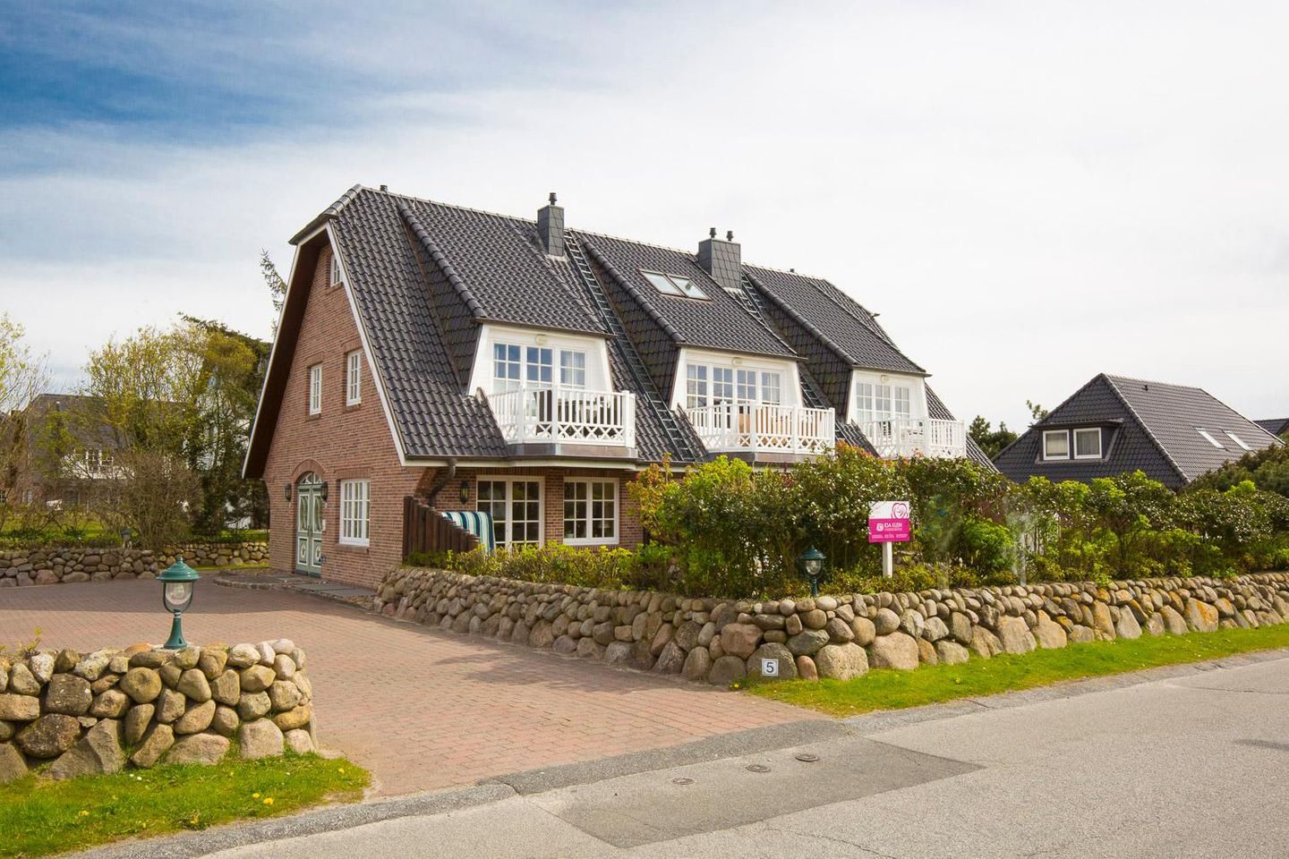  Abendrot im Haus Luna Normannenweg 5 Wenningstedt - 