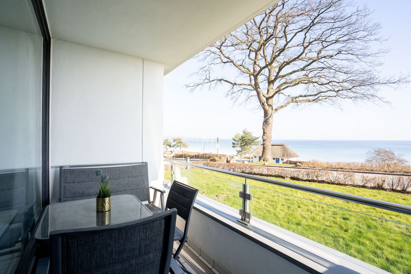  H3/14 - Hanseat - Seeblick und Außenschwimmbad Scharbeutz - Balkon