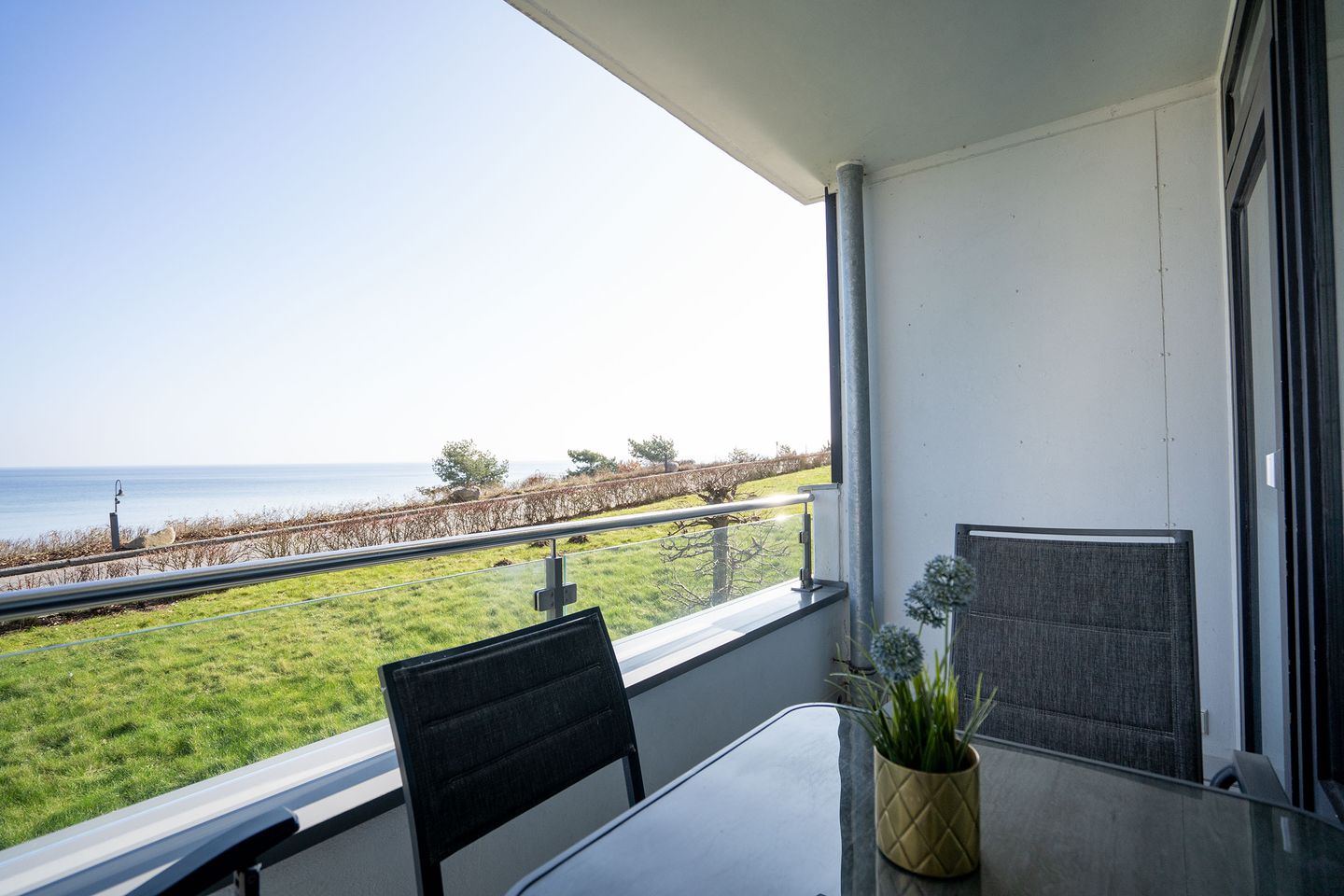  H3/14 - Hanseat - Seeblick und Außenschwimmbad Scharbeutz - Balkon