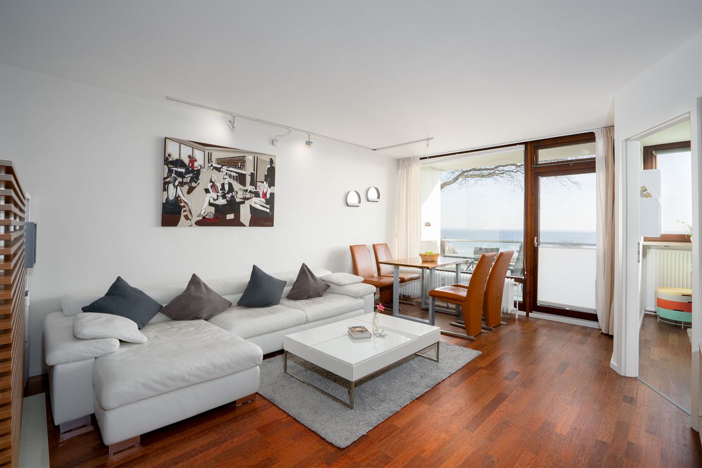  H3/14 - Hanseat - Seeblick und Außenschwimmbad Scharbeutz - Wohnzimmer