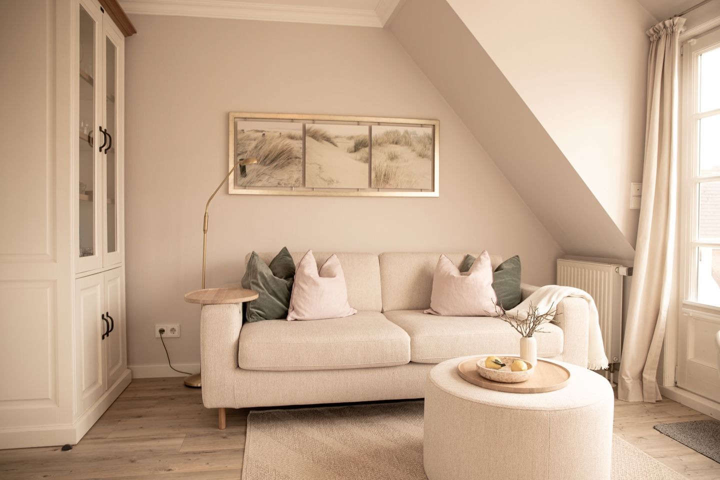  Abendrot im Haus Luna Normannenweg 5 Wenningstedt - 