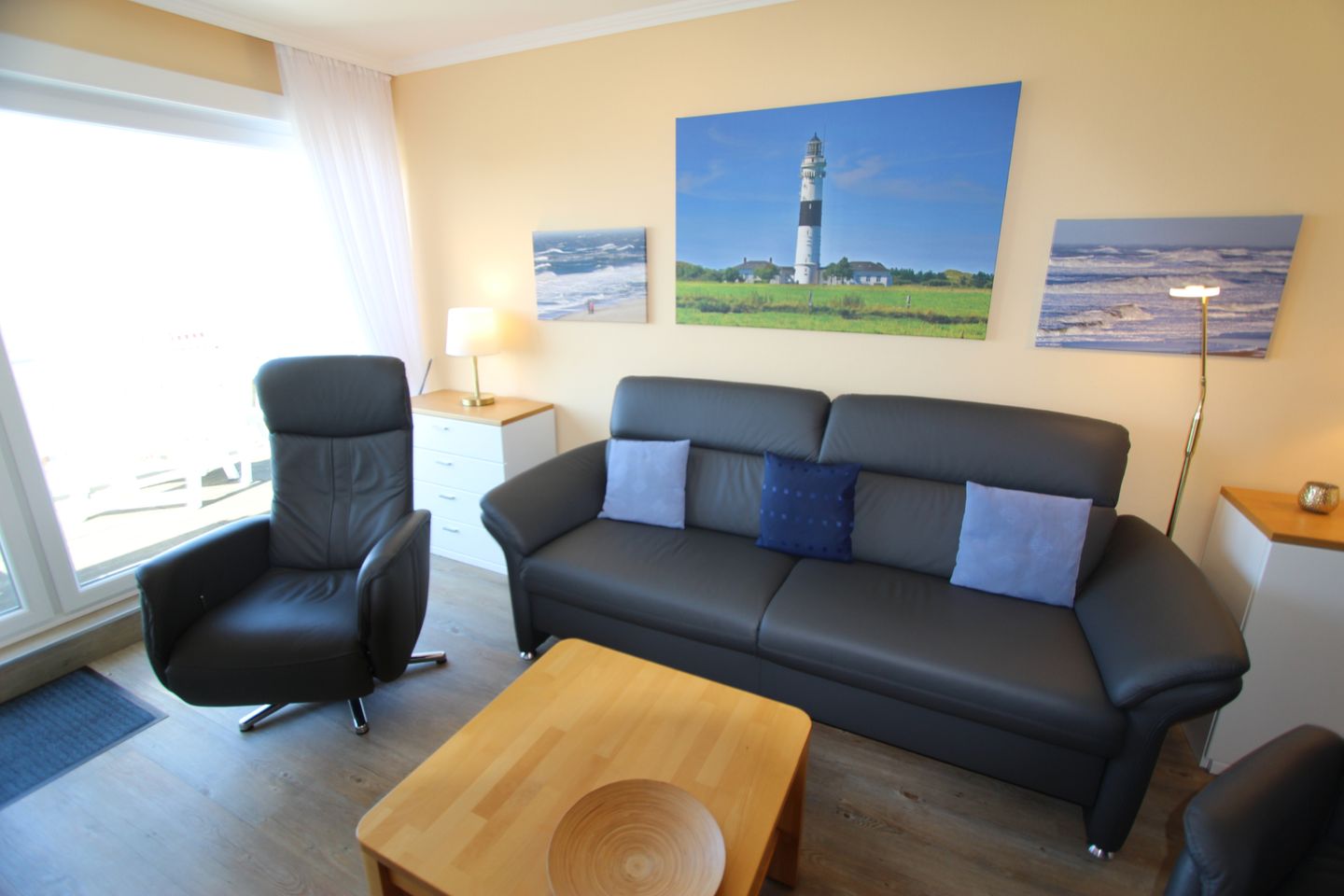 Wonningstair  - Dünenstr. 19, App. 4 Wenningstedt - Wohnzimmer