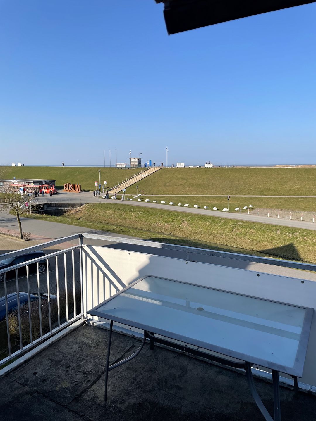  "AHOI - Seeblick - Erik" Büsum Büsum - Balkon
