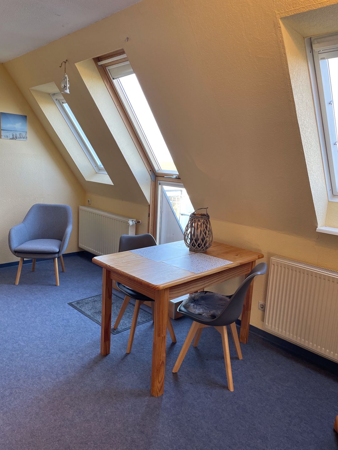  "AHOI - Seeblick - Halvar" Büsum Büsum - Wohnzimmer