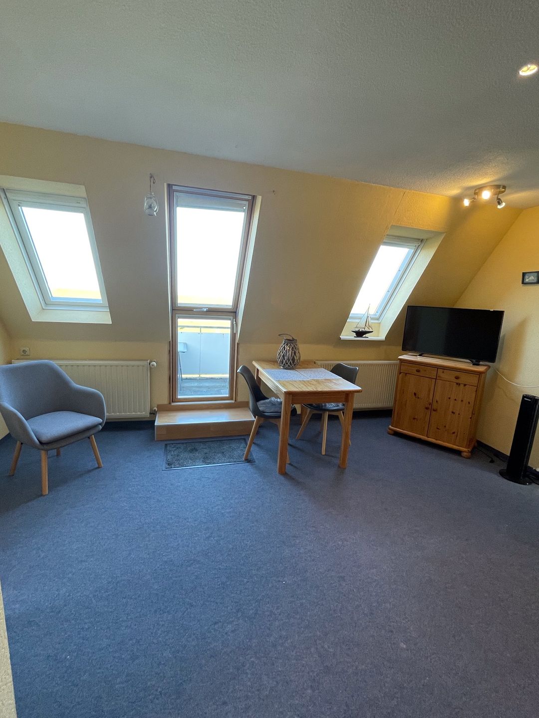  "AHOI - Seeblick - Halvar" Büsum Büsum - Wohnzimmer