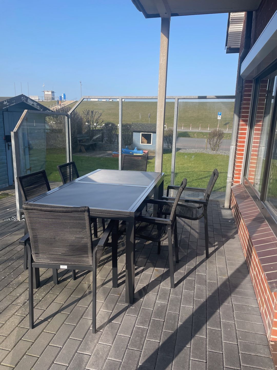  "AHOI - Seeblick - Ragnar" Büsum Büsum - Terrasse