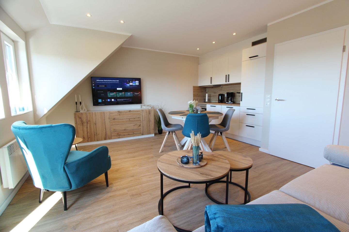 Anja - Dünental 7 b Wenningstedt - Wohnzimmer