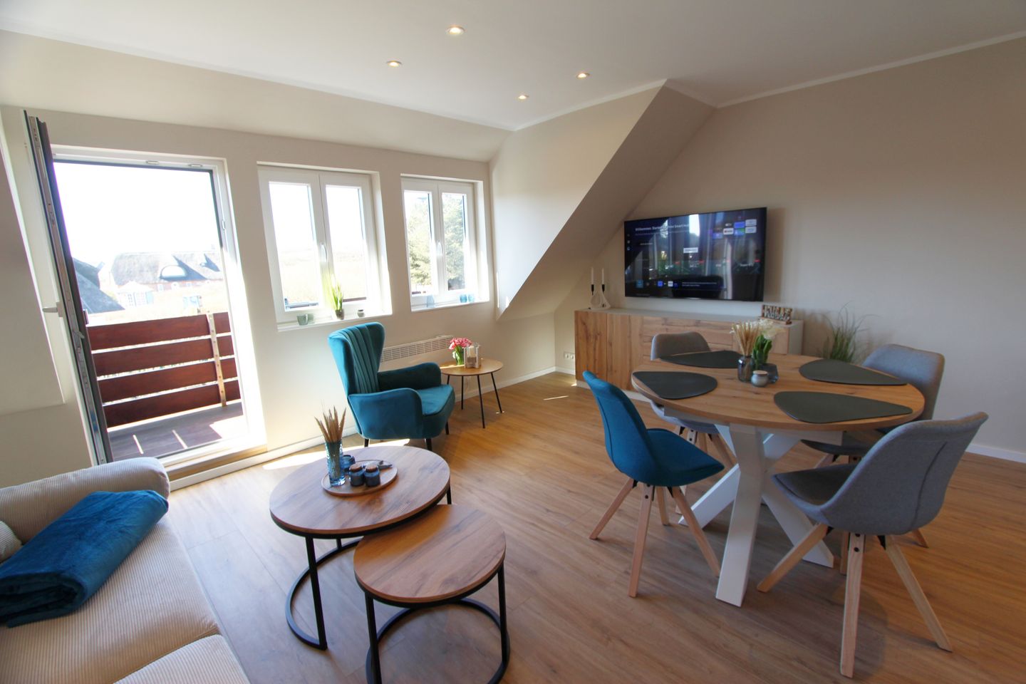 Anja - Dünental 7 b Wenningstedt - Wohnzimmer