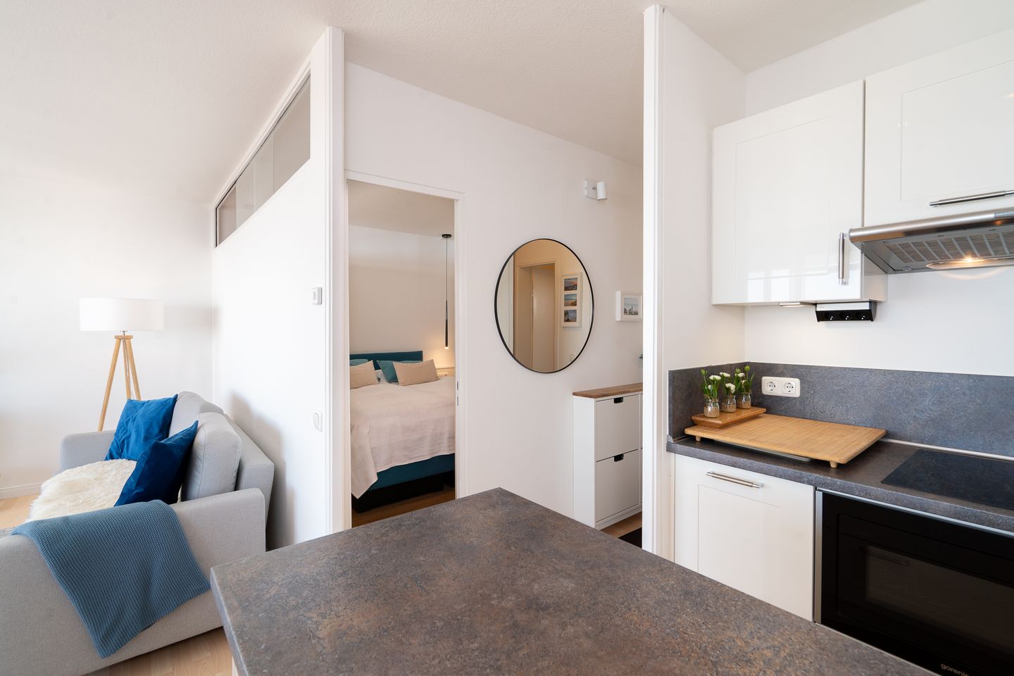 Panoramic Auszeit mit Meerblick Sierksdorf - Küche / Küchenzeile