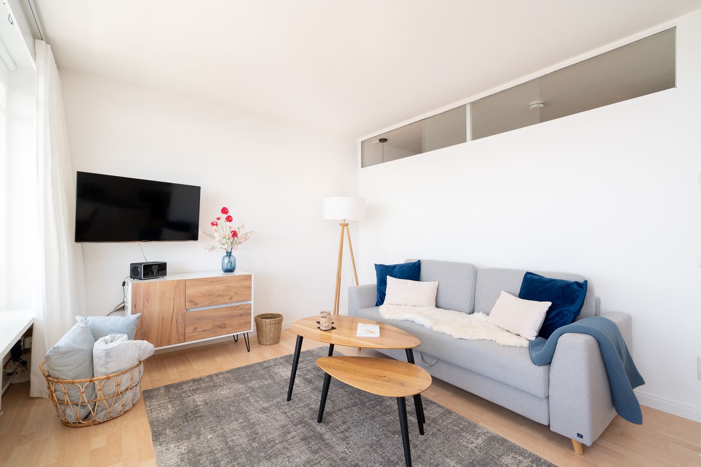 Panoramic Auszeit mit Meerblick Sierksdorf - Wohnzimmer