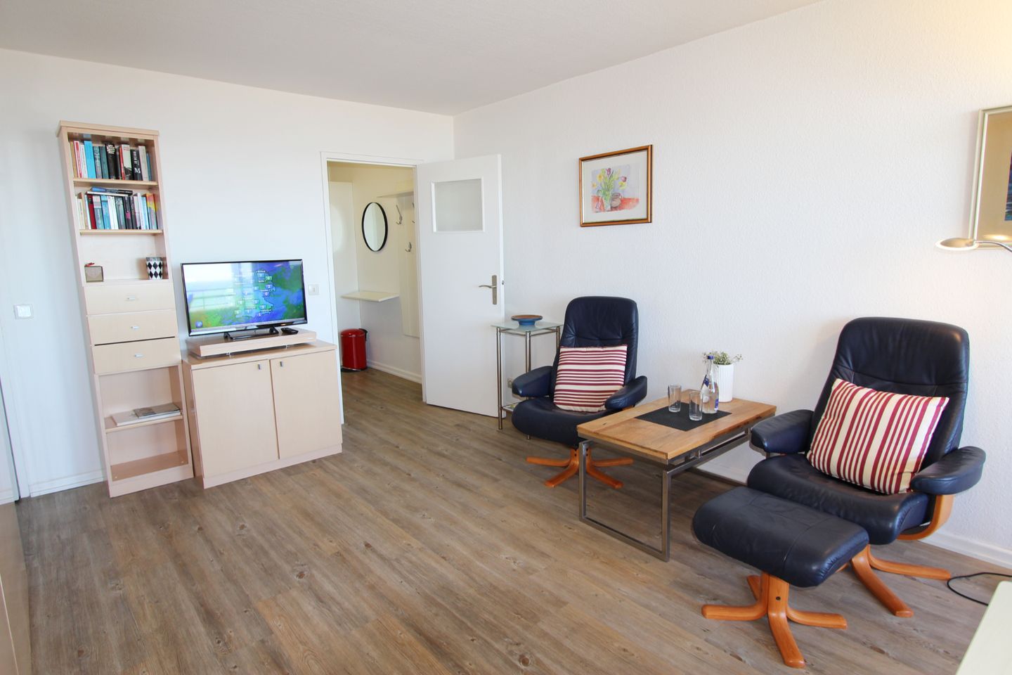 Dünenhof zum Kronprinzen- Seestr. 18, App. 56 Wenningstedt - Wohnzimmer