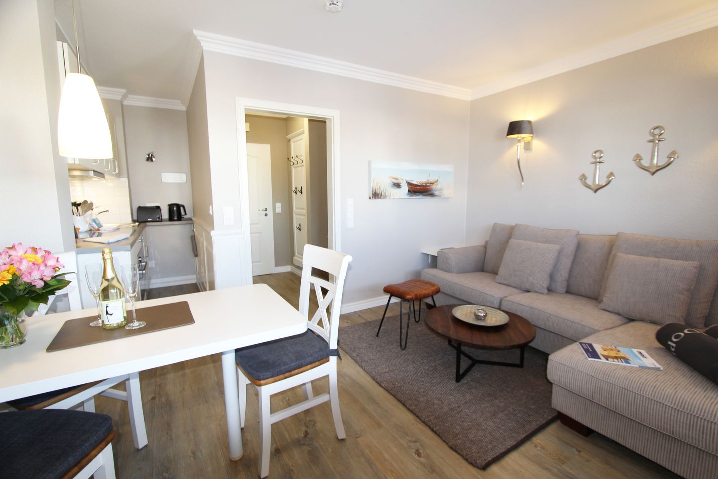  Atlantik   - Strandstr. 17, App. 20 Wenningstedt - Wohnzimmer