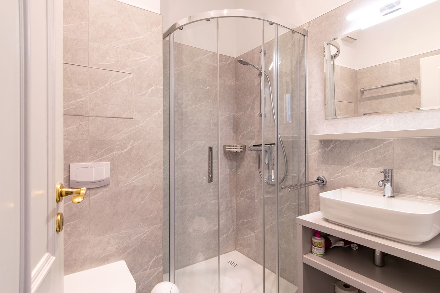 Strand-Park Strand-Park V11 Usedom - Badezimmer mit Dusche