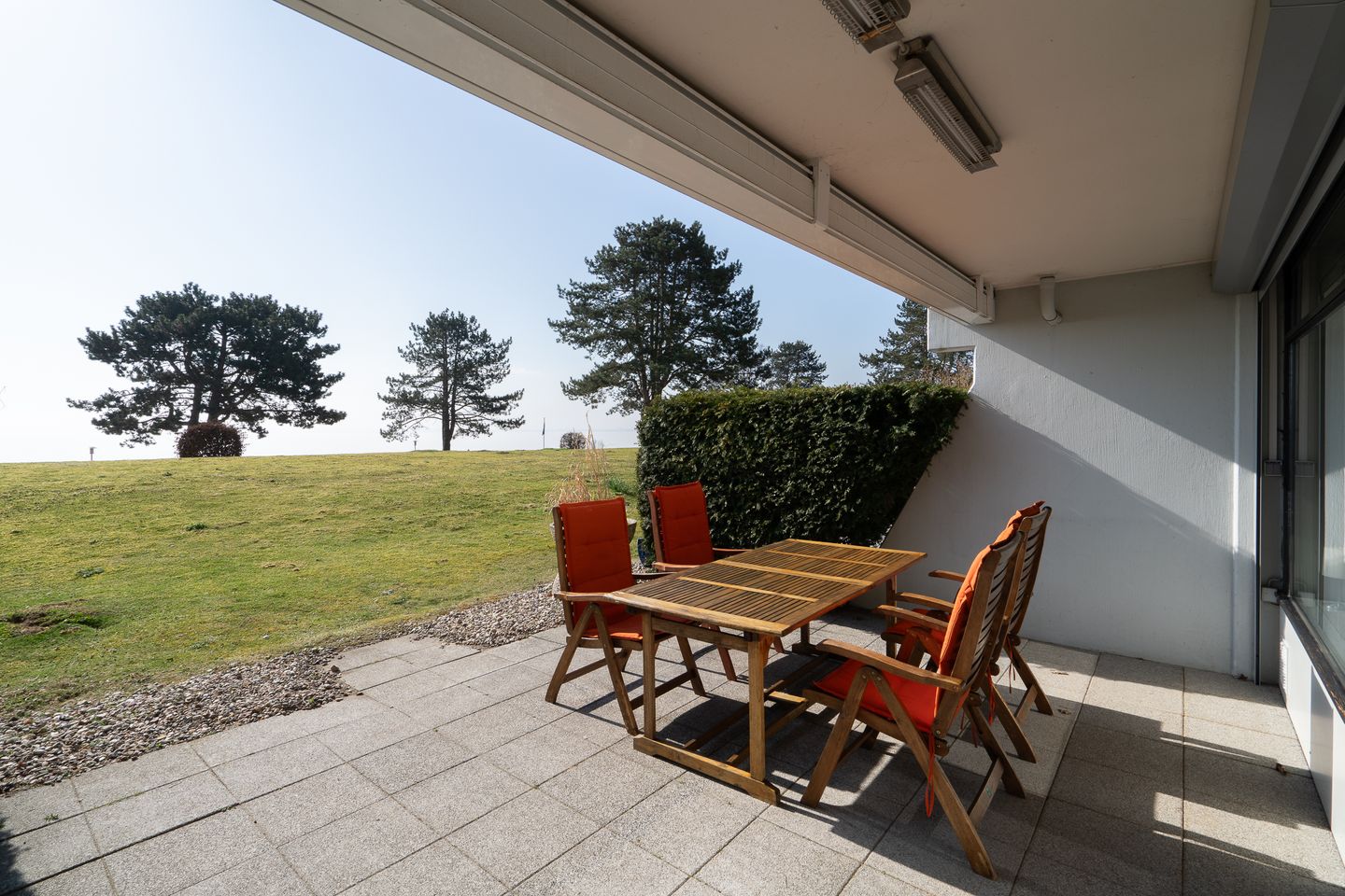 Ferienpark Sierksdorf App. 25 - 1. Reihe - direkte Strandlage Sierksdorf - Terrasse