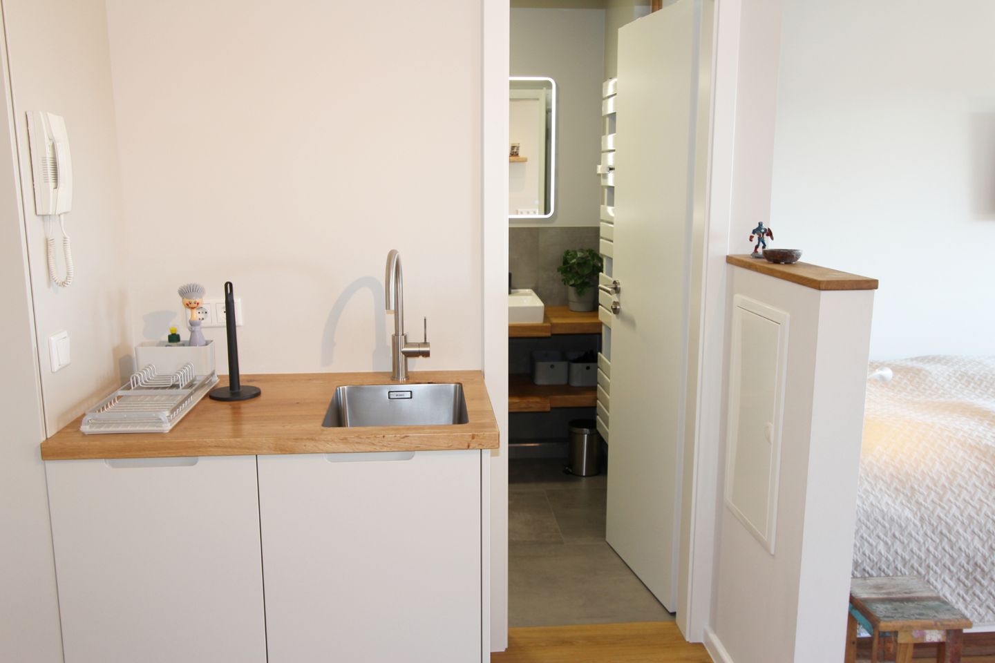  Dünenhof zum Kronprinzen- Seestr. 18, App. 51 Wenningstedt - Küche / Küchenzeile