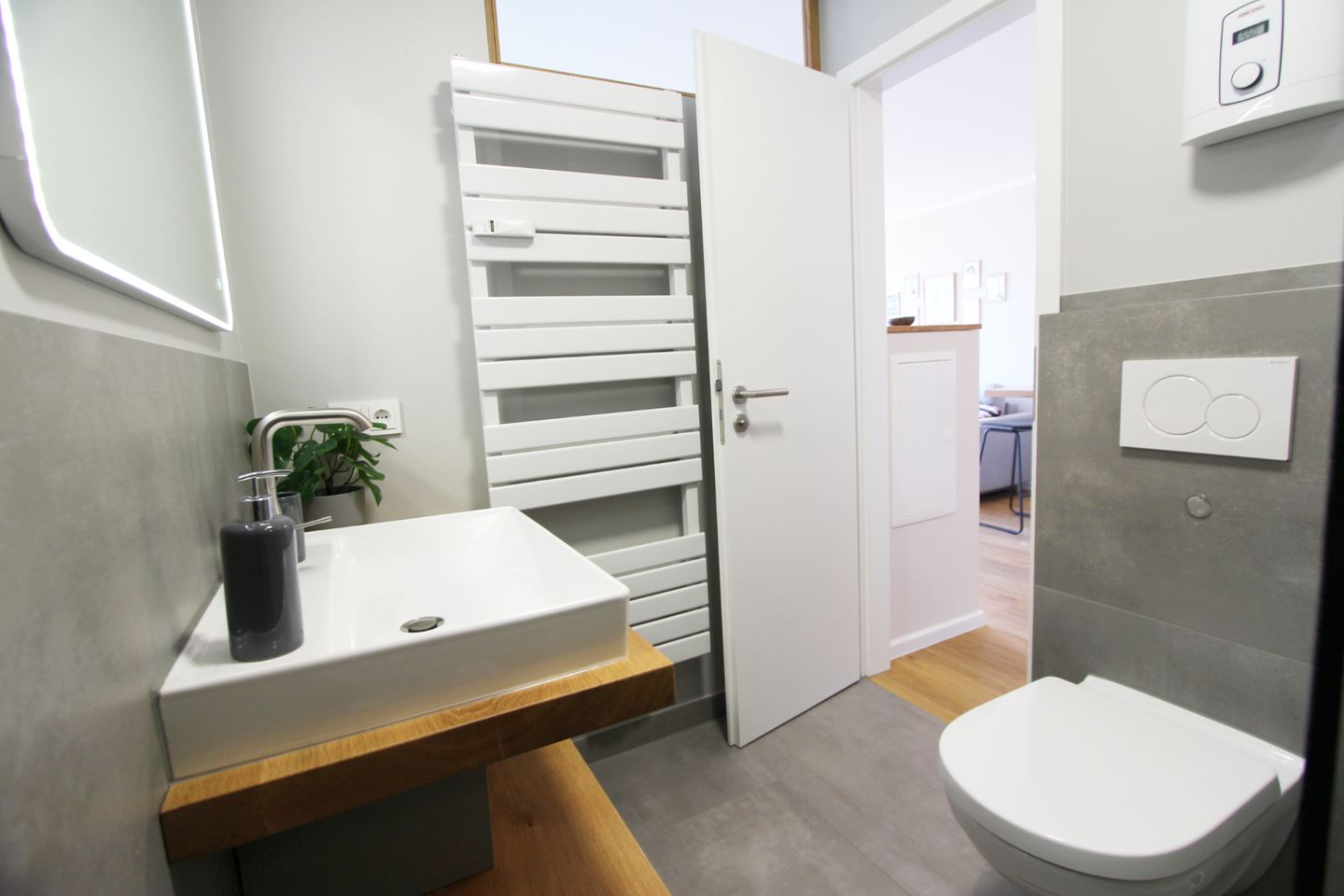  Dünenhof zum Kronprinzen- Seestr. 18, App. 51 Wenningstedt - Badezimmer