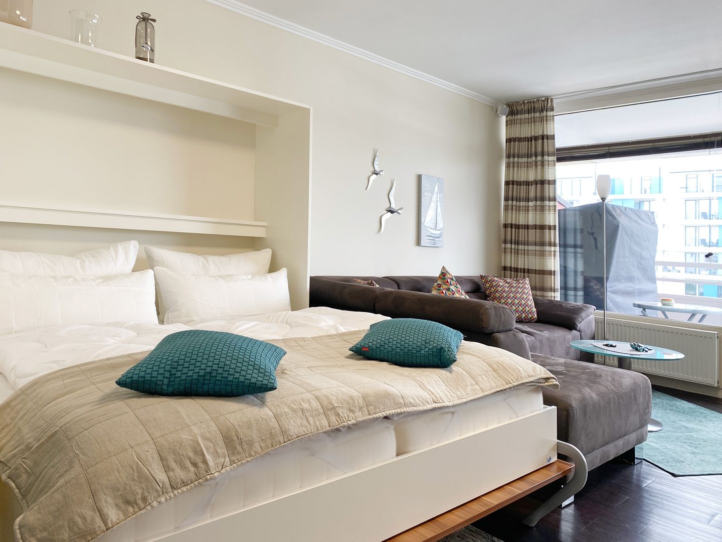 Kaiserhof Apartment 434, Typ A  - Bett