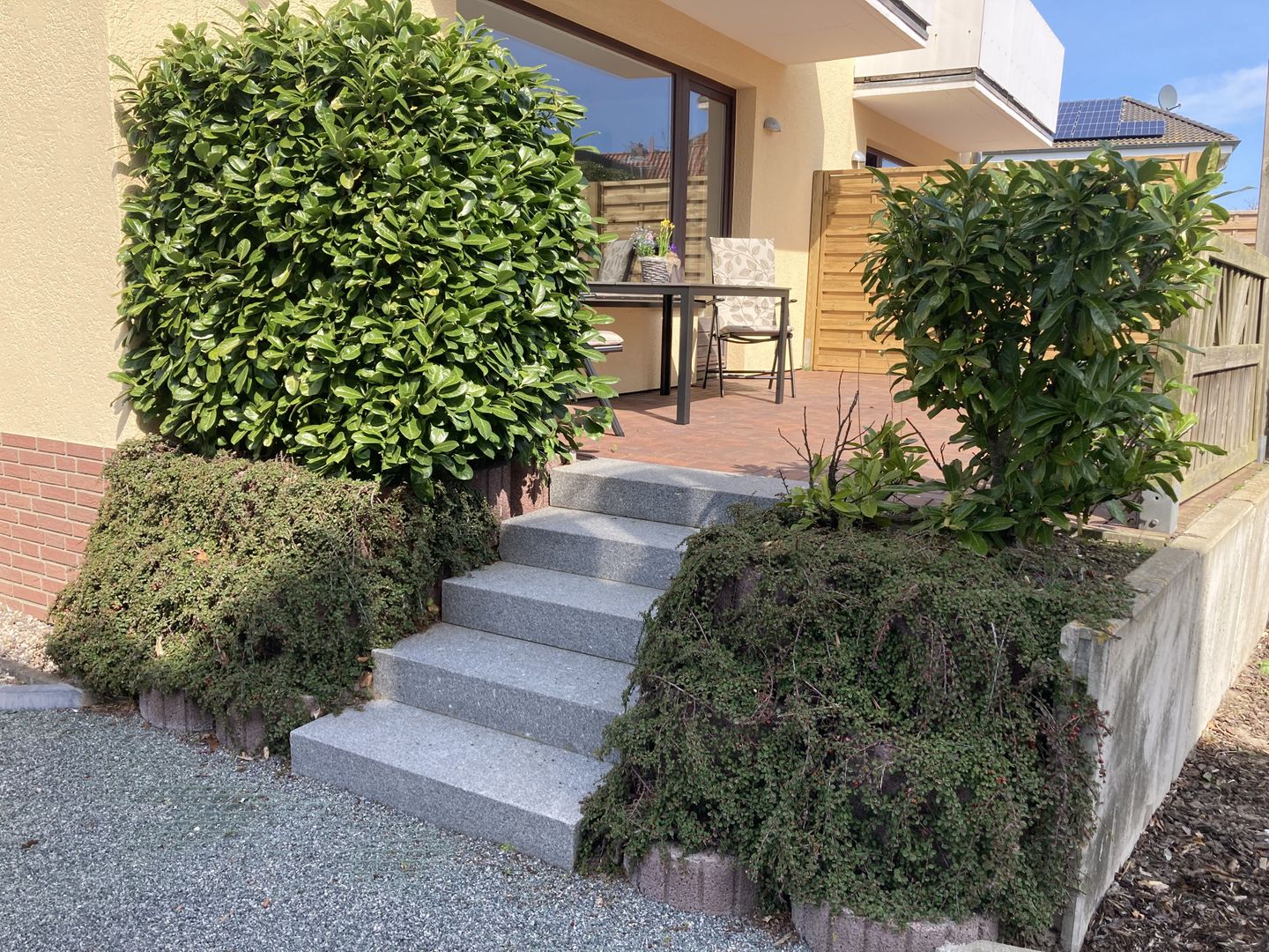 Haus Meeresglück Seeteufel Dahme - Terrasse