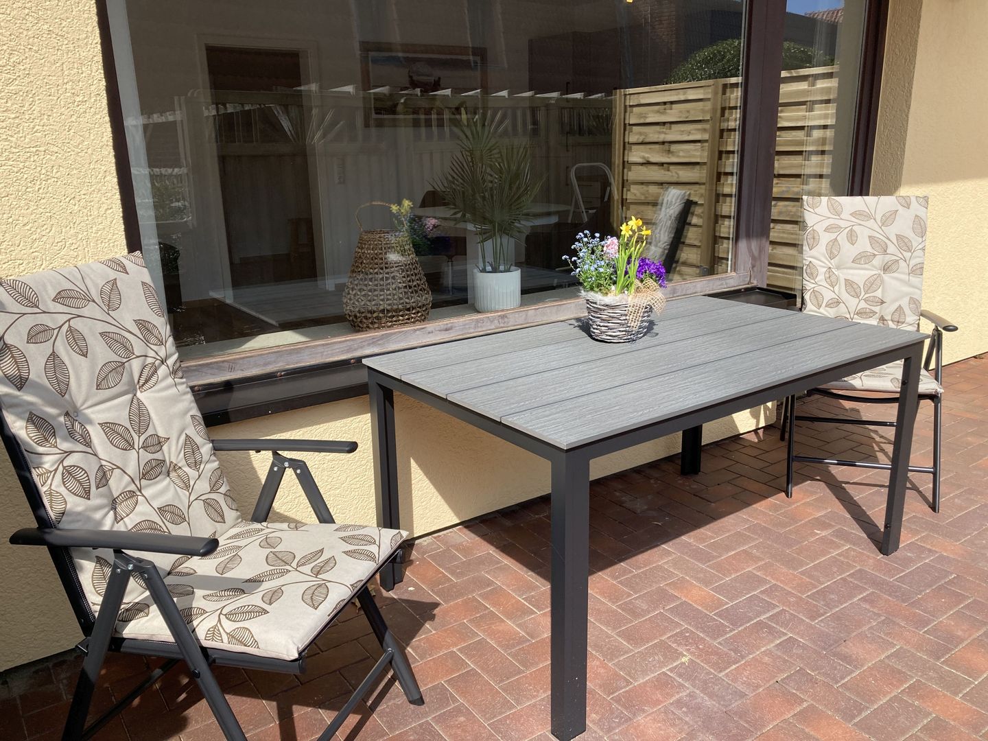 Haus Meeresglück Seeteufel Dahme - Terrasse