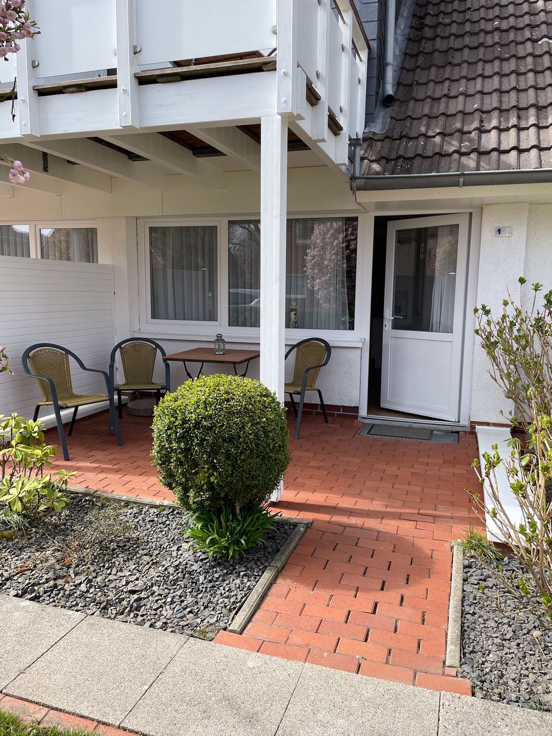  "Feriengarten Büsum - B01" Büsum - Terrasse