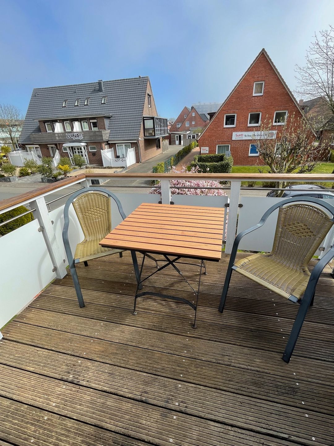  "Feriengarten Büsum - C10" Büsum - Balkon