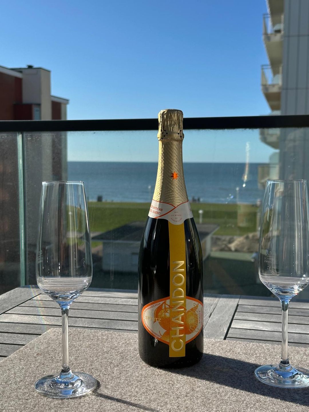  Meerblick-Penthouse "Sonnenseite" in der Villa van Halem Norderney - die insellotsen Norderney / Sonnenseite - Balkon mit Meerblick