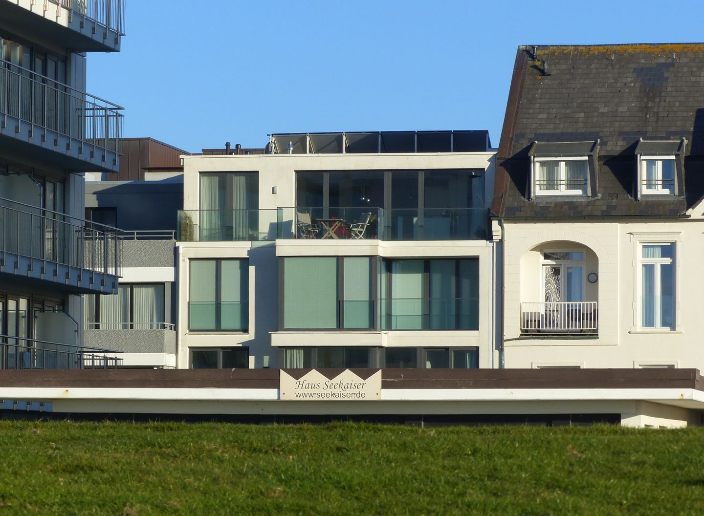  Meerblick-Penthouse "Sonnenseite" in der Villa van Halem Norderney - die insellotsen Norderney / Sonnenseite - Außenansicht