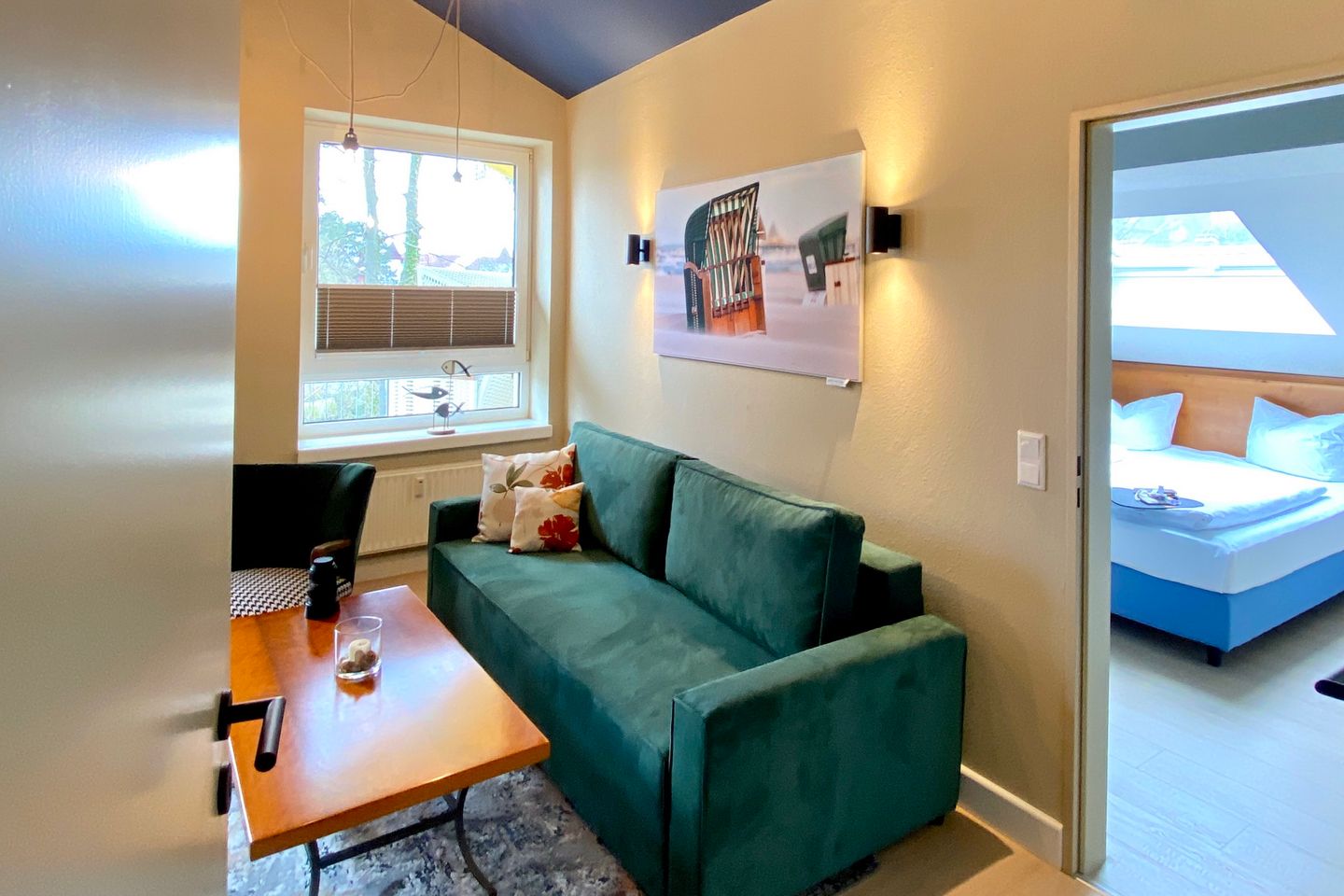 Strand-Park Strand-Park 333 Usedom - Wohn-Essbereich mit Couch