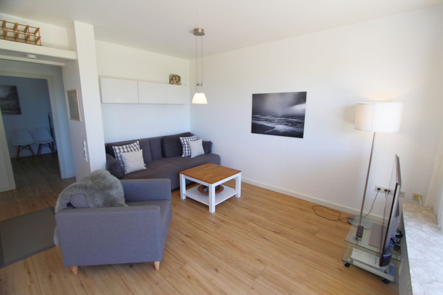 Hochkamp 3A, App. 1 Wenningstedt - Wohnzimmer