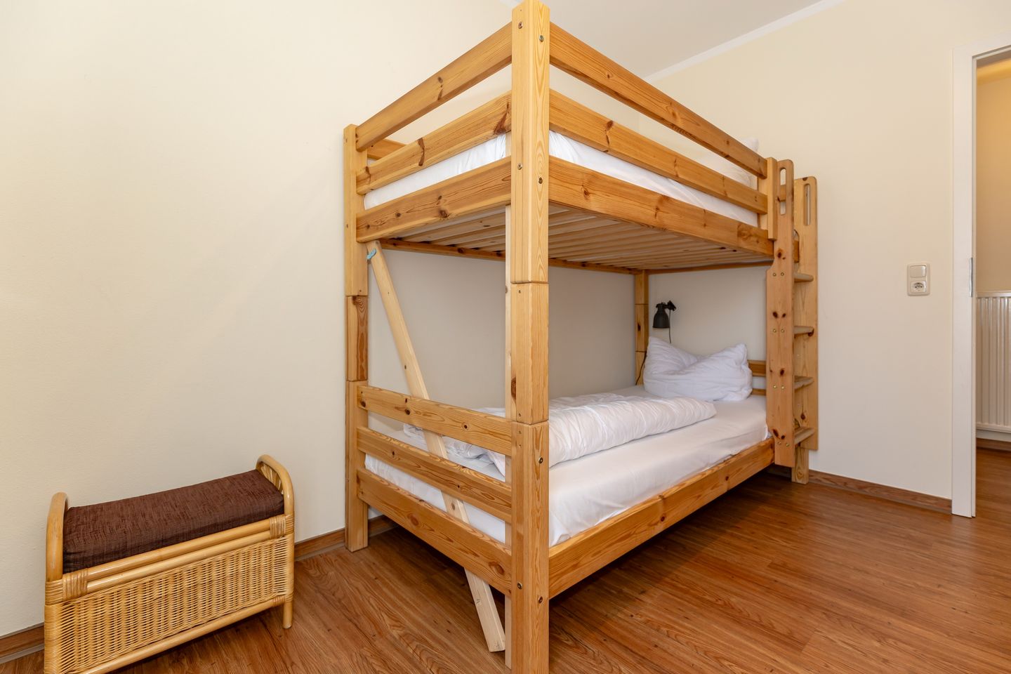 Meeresblick Meeresblick 223 Kühlungsborn - Schlafzimmer mit Etagenbett