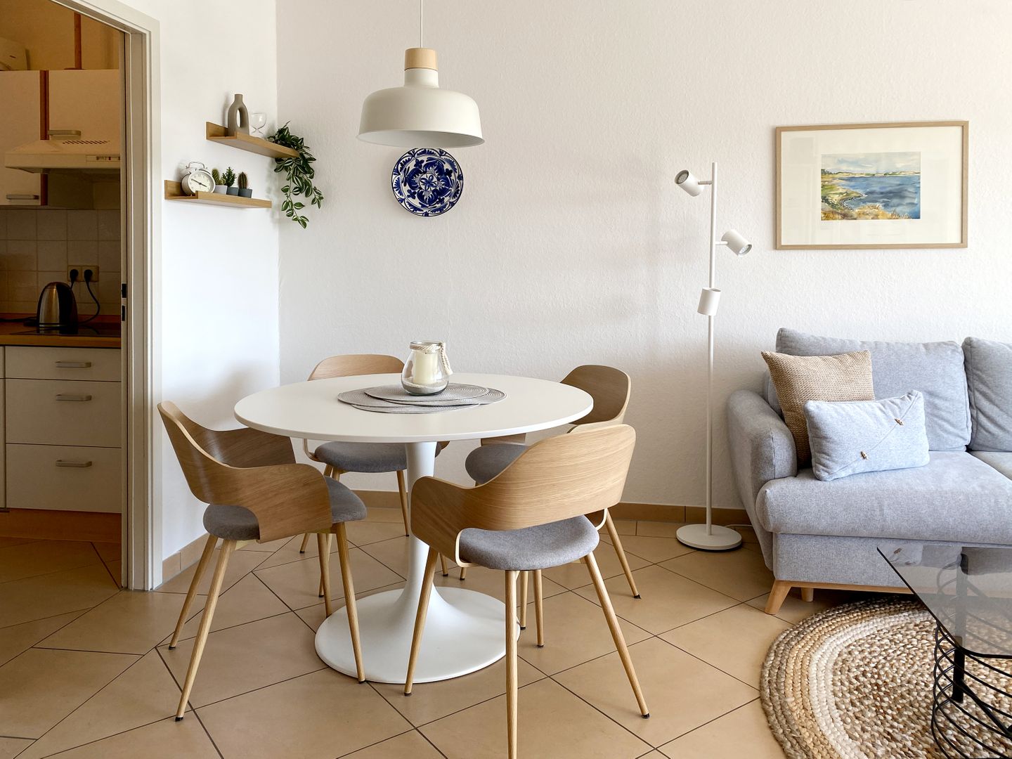 Kaiserhof Apartment 440, Typ E  - Wohnzimmer